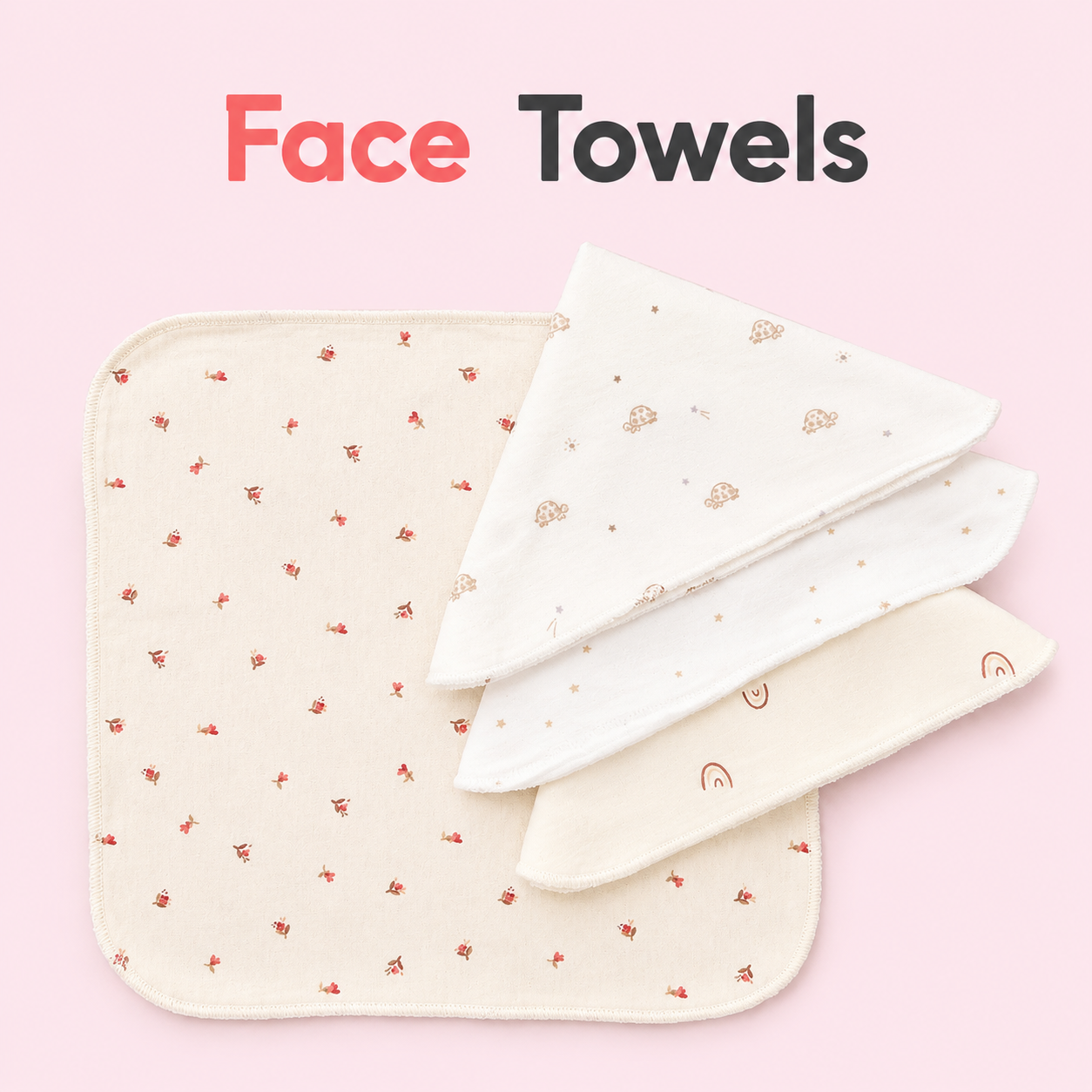 GENTLE FACE TOWELS
