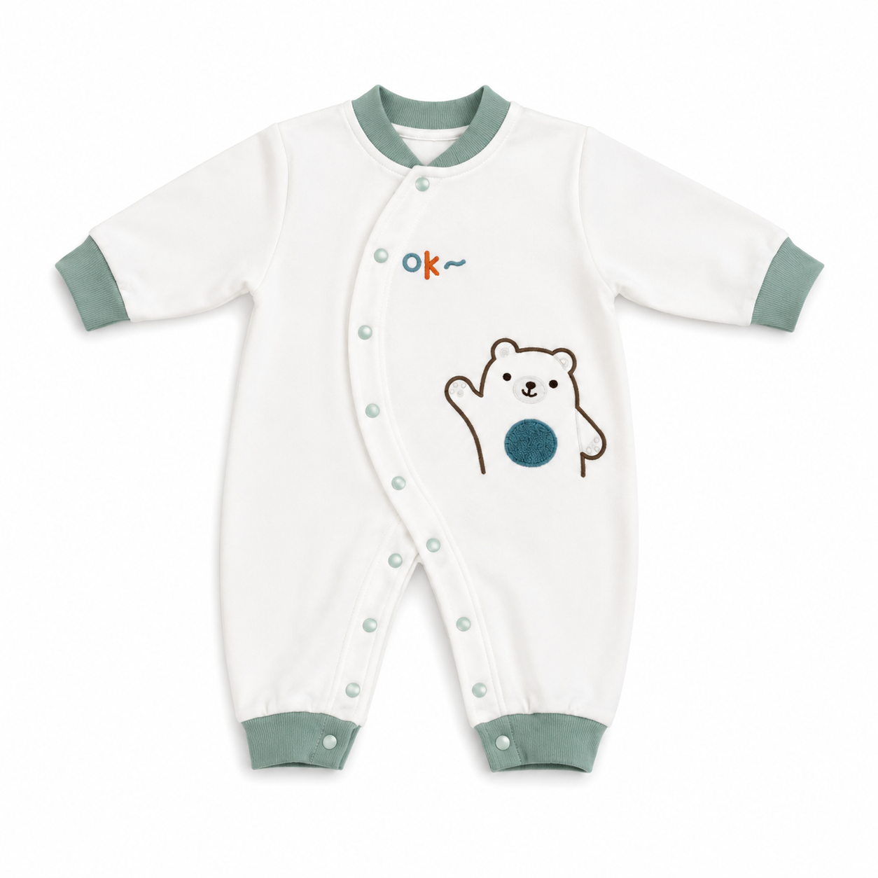 Premium Baby Romper (0–3 Months)