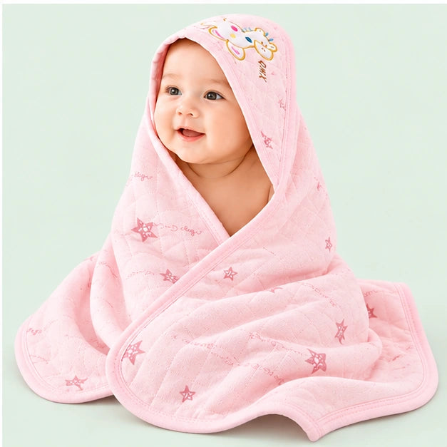 Muslin Hooded Receiving Towel