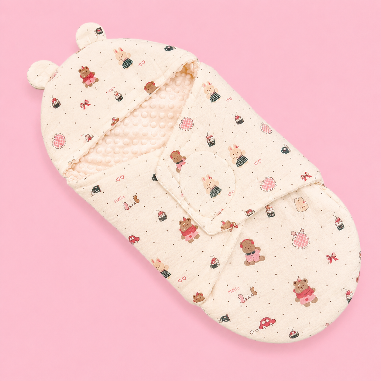 Premium Baby Swaddle Wrapper | Bear