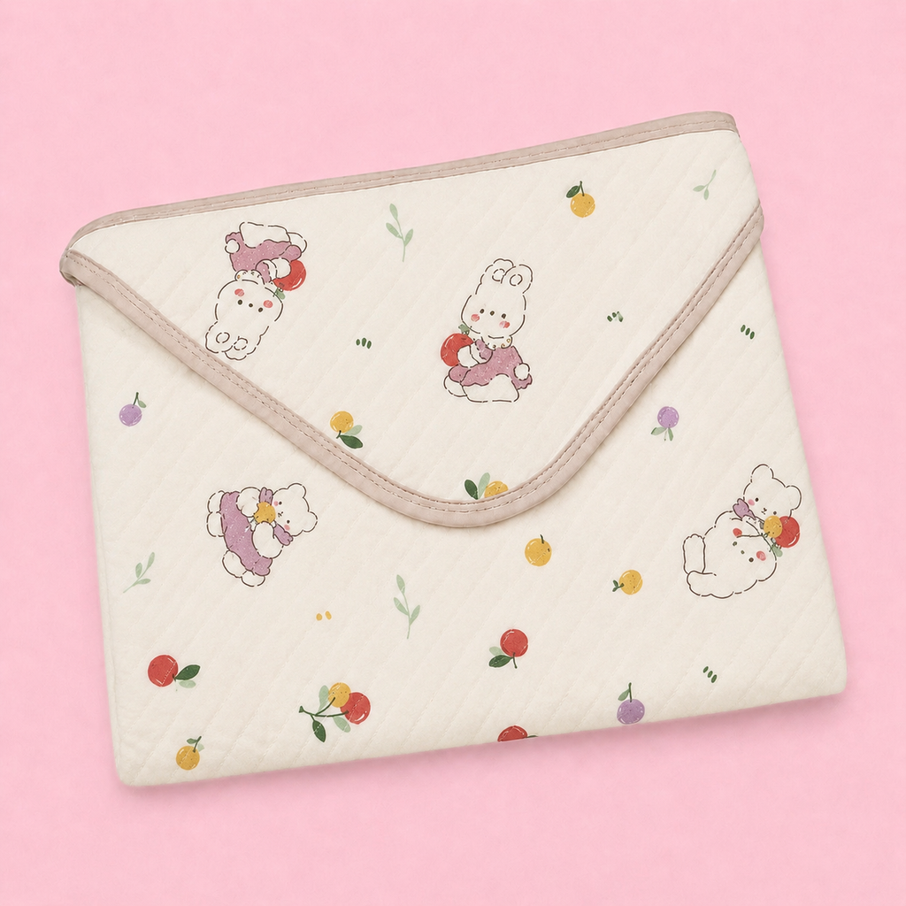 Hooded Baby Wrapper (Receiving Blanket)