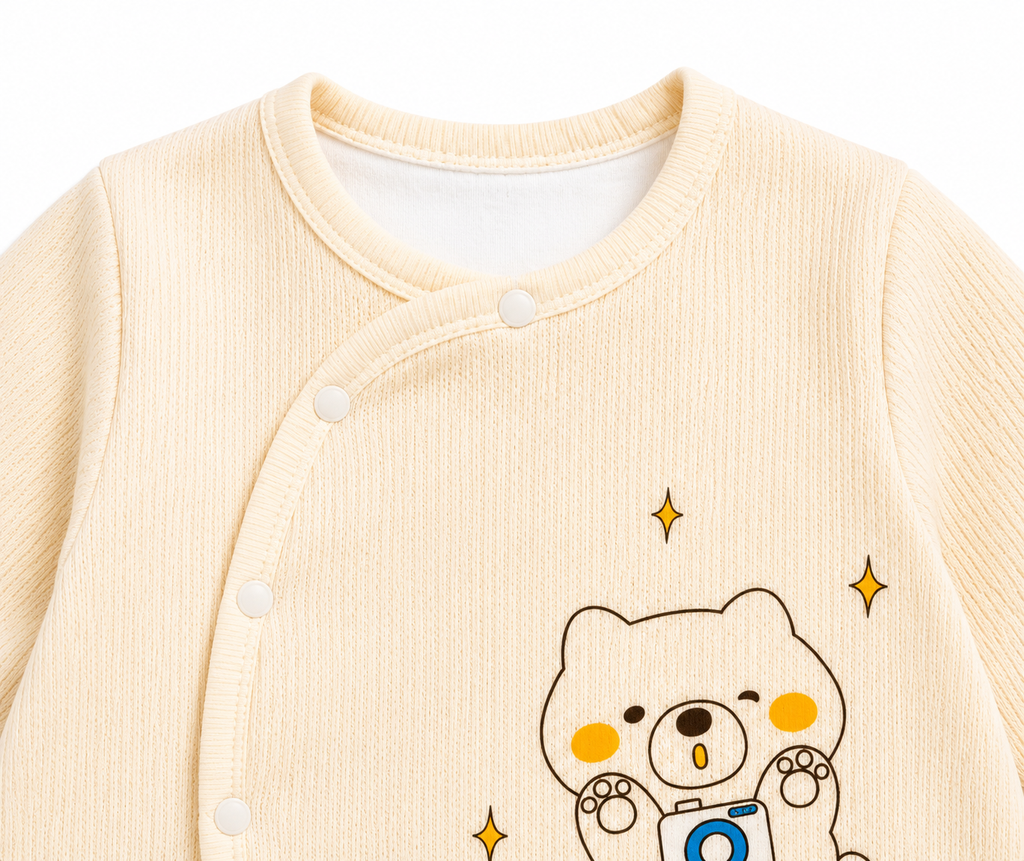 Premium Baby Romper (0–3 Months)