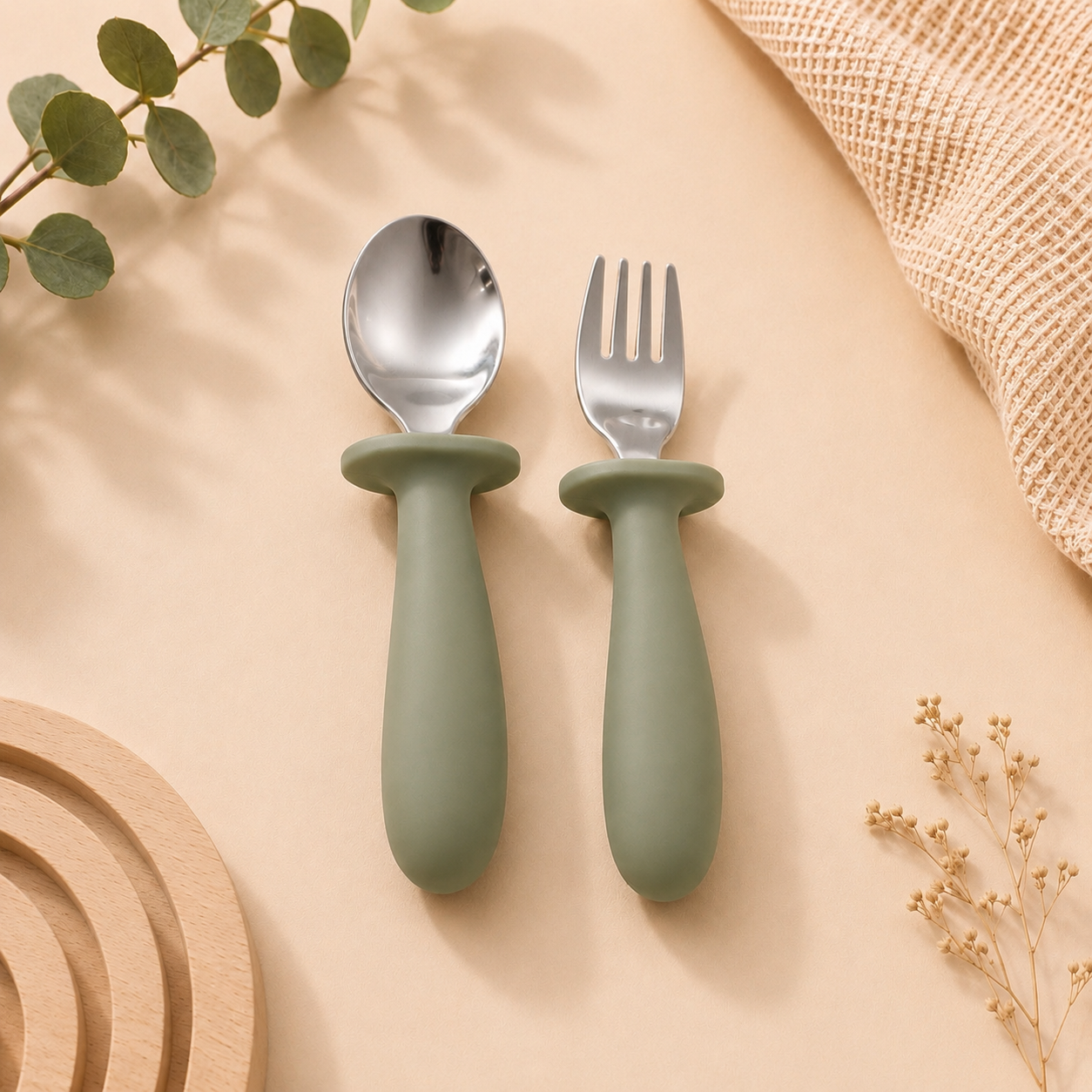 Premium Stainless Steel Feeding Set