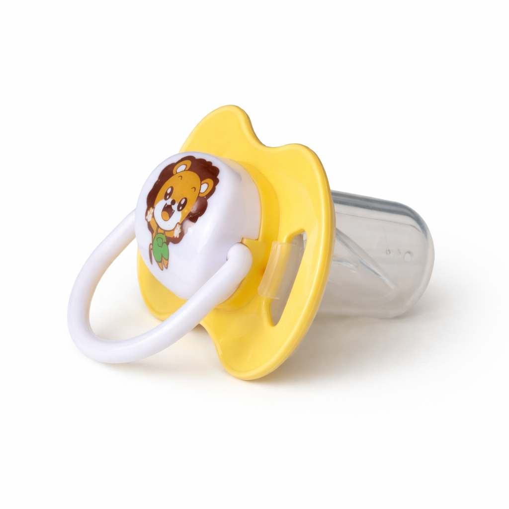 Baby Silicone Pacifier with Ring Handle