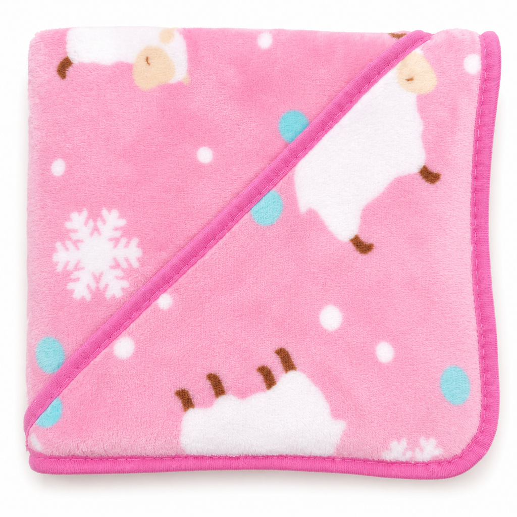Ultra Soft Baby Hooded Blanket Wrapper