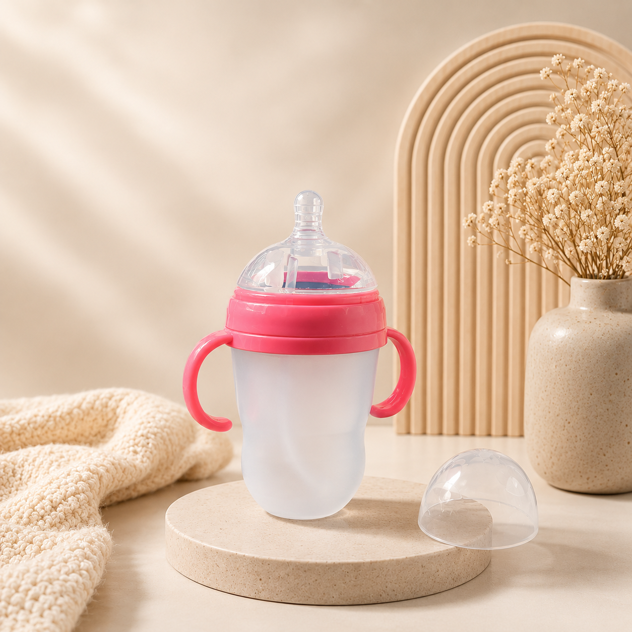 Silicone Baby Feeding Bottle