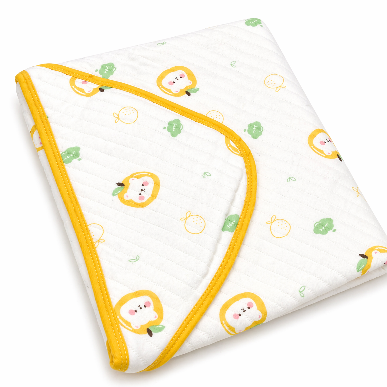 Premium Baby Wrapper with Hood – Soft Cotton Receiving Blanket