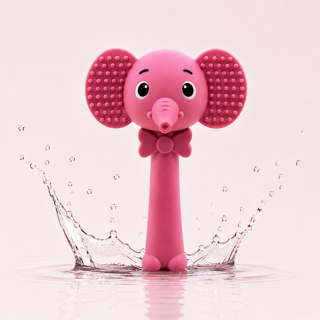 Silicone Rattle Teether for Babies