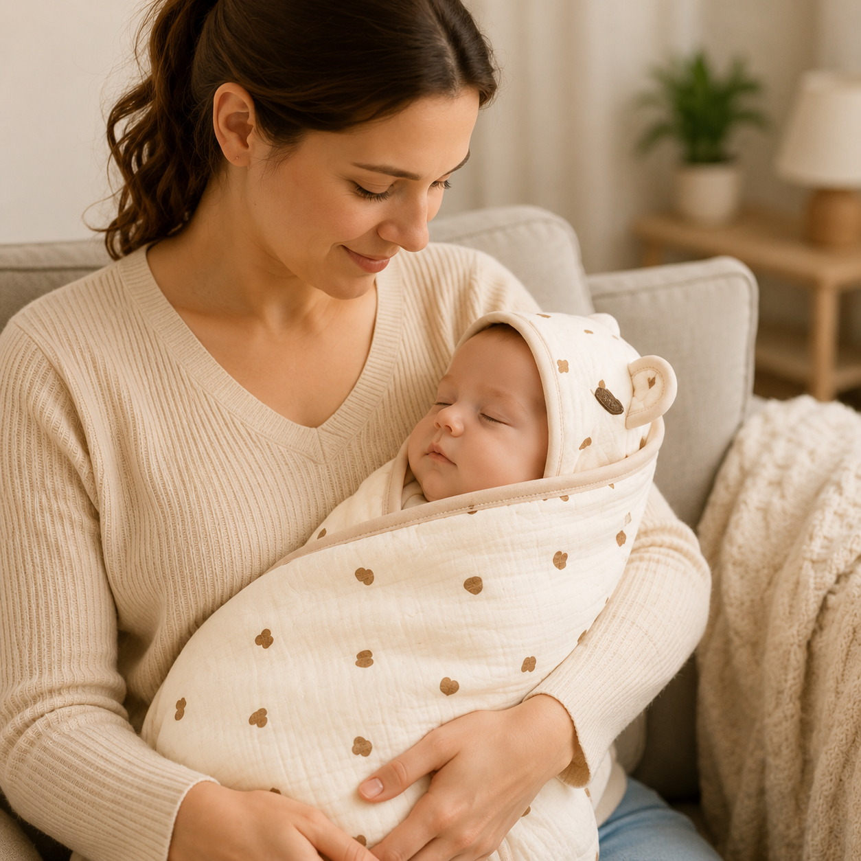 Premium Muslin Baby Wrapper