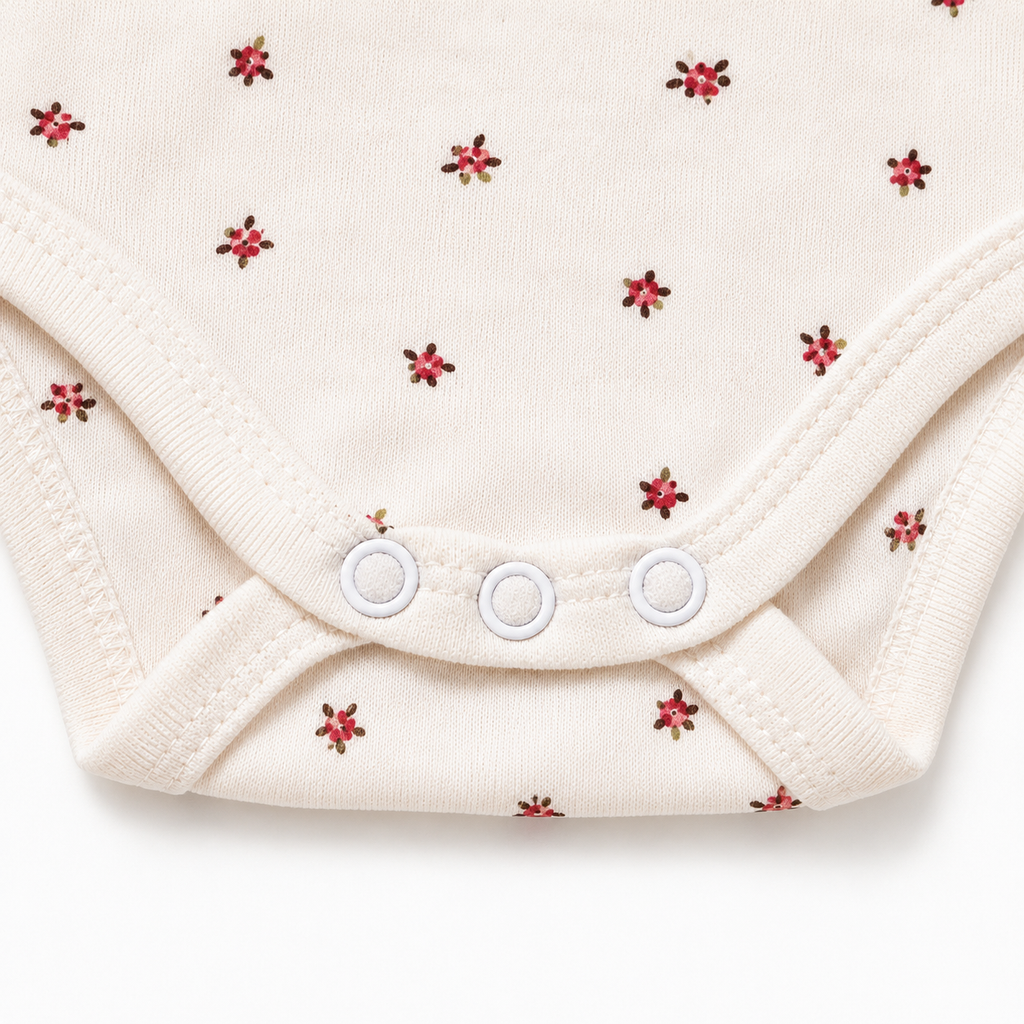 Baby Cotton Onesie – (0-3 Months)