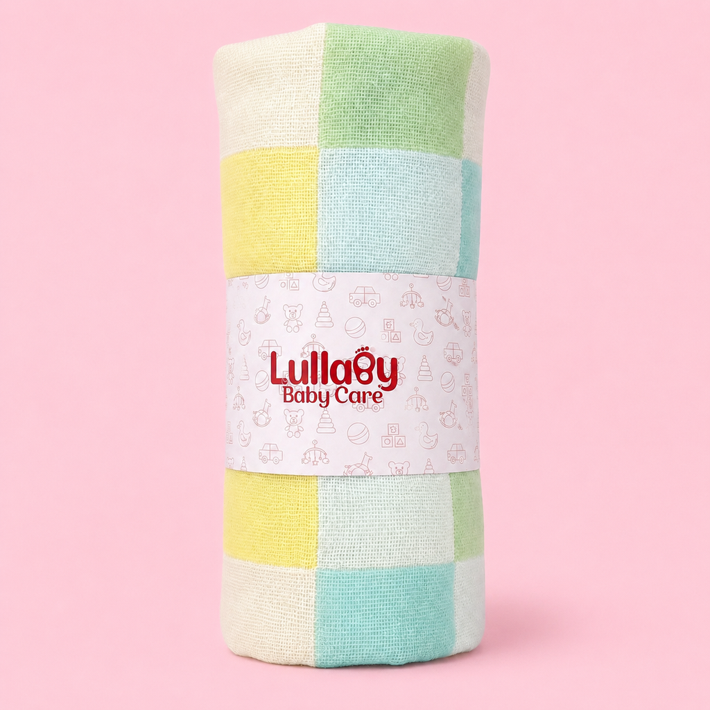 Muslin Bath Towel | Green