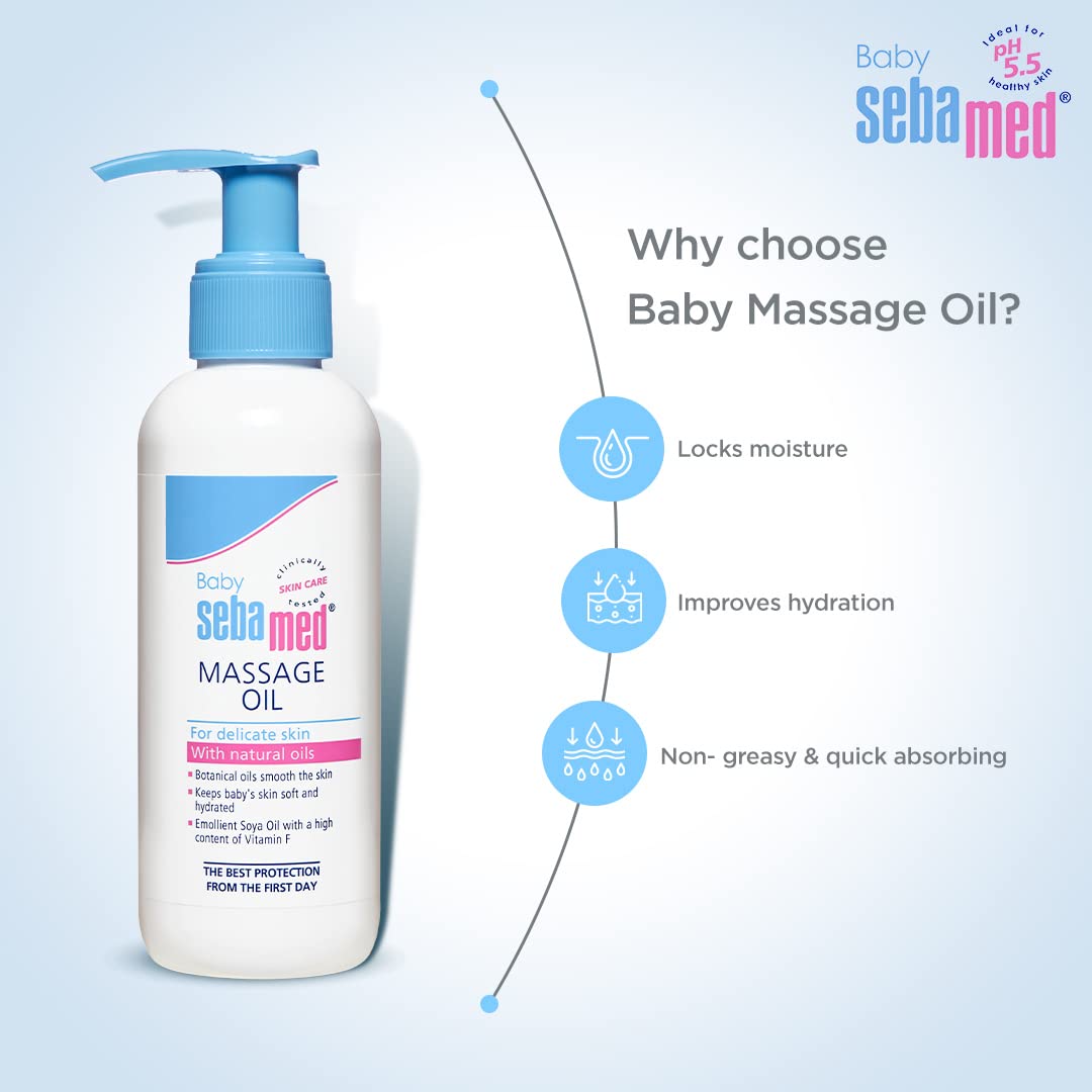 Baby Sebamed Massage Oil 150 ml
