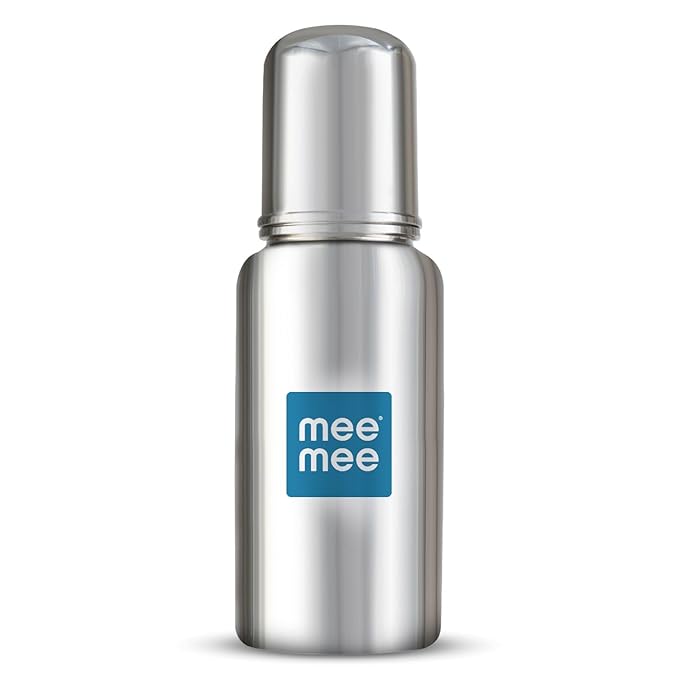 Mee Mee Baby Steel Feeding Bottle 240ml