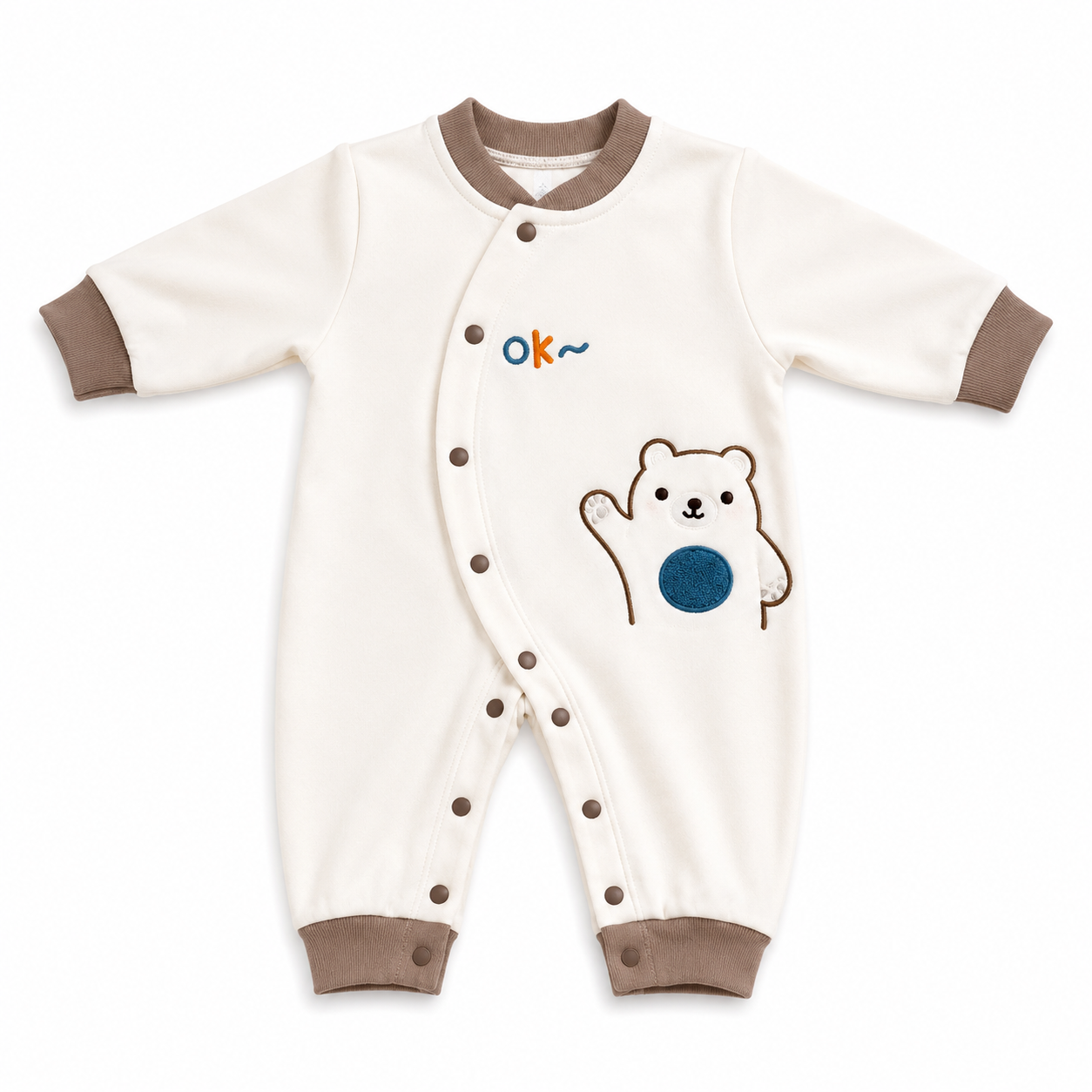 Premium Baby Romper (0–3 Months)