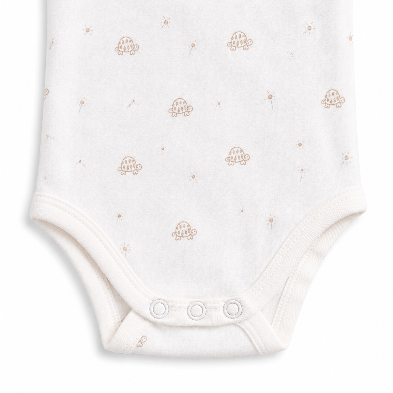 Baby Sleeveless Floral Onesie  –( 0-3 Months)