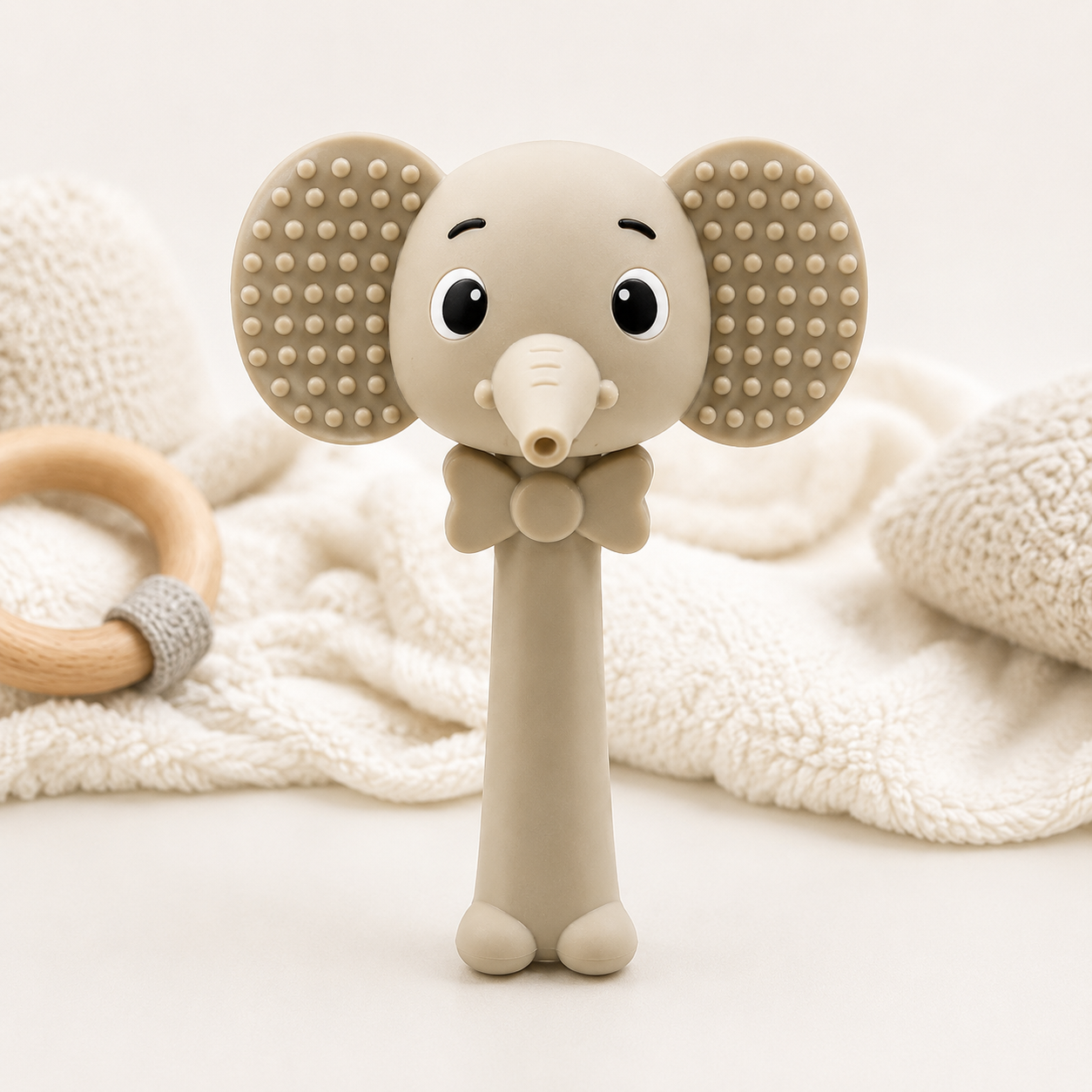 Silicone Rattle Teether for Babies