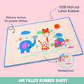 Air filled rubber sheet | Play mat | Elephant | 90 cm x 60 cm