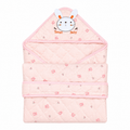 Hooded Baby Wrapper – Soft Quilted Newborn Receiving