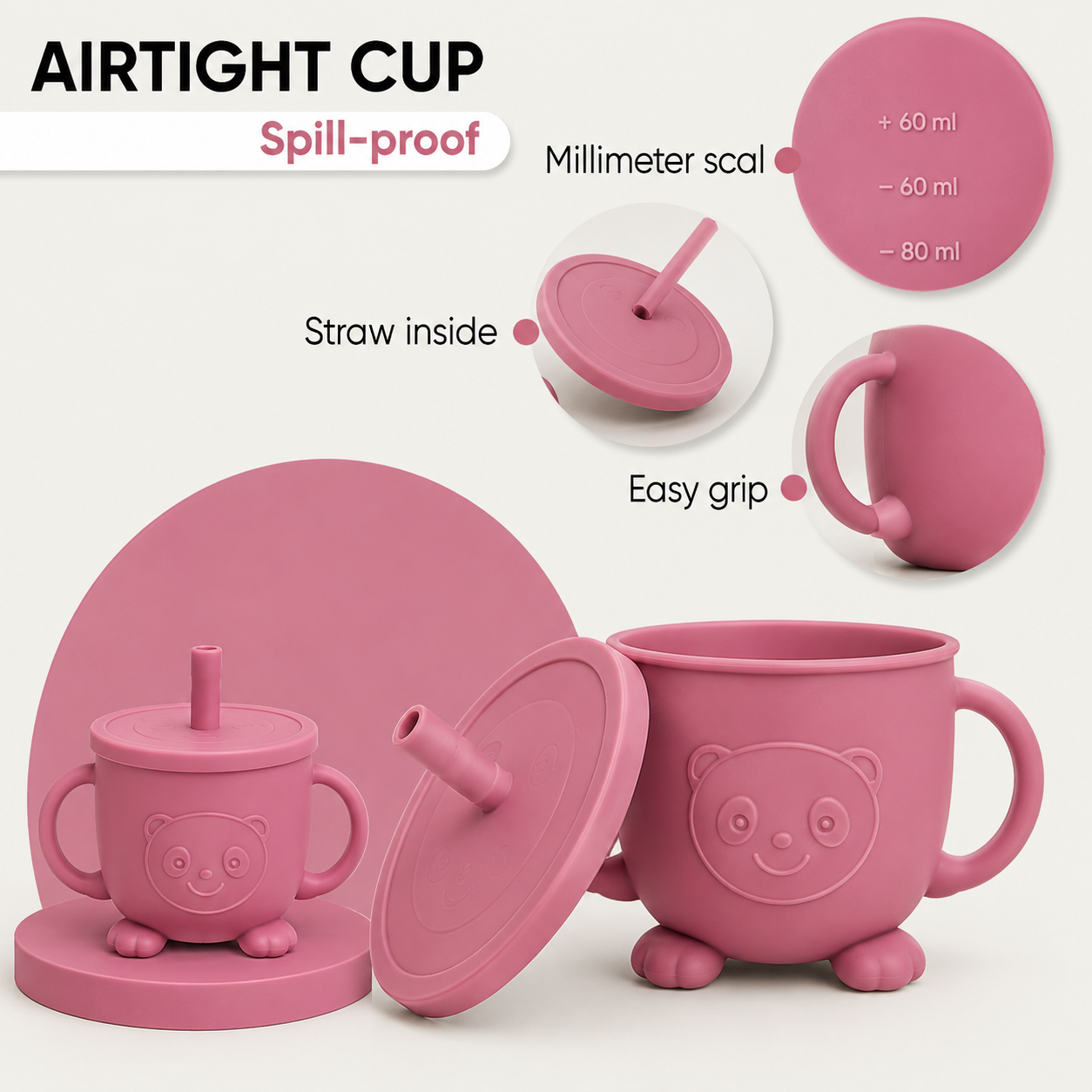 Premium Silicone Feeding Set