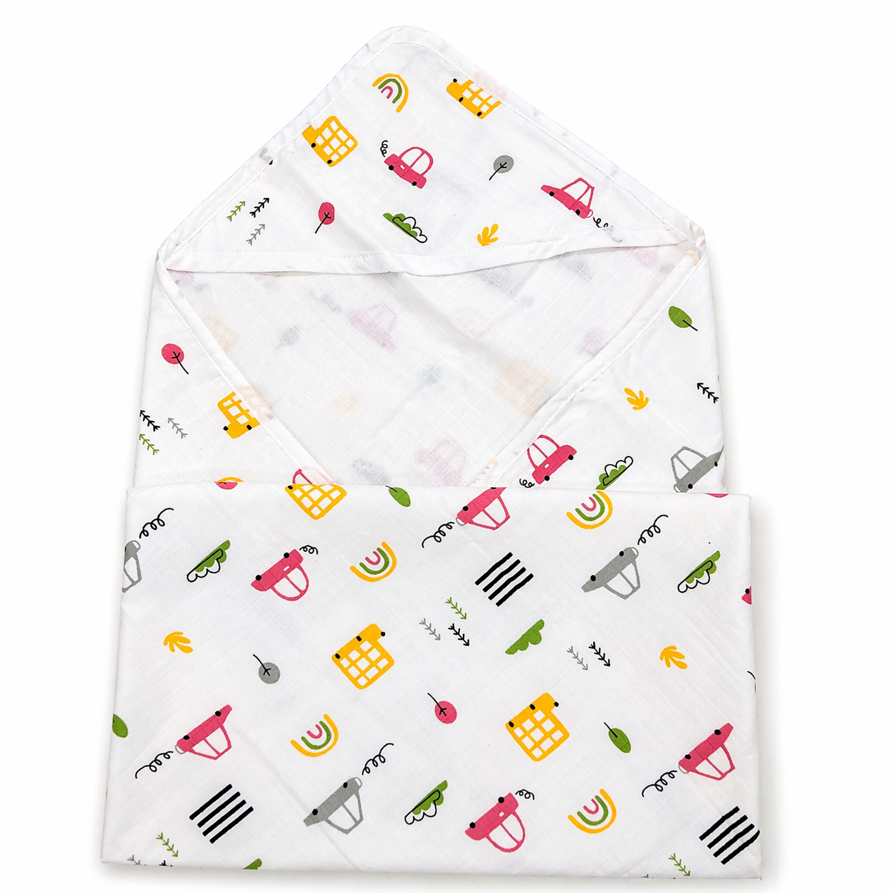 Muslin Hooded Baby Wrapper – Ultra Soft Swaddle Towel