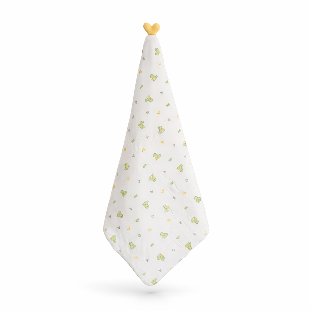 Premium Hooded Baby Swaddle Blanket – Soft Cotton Wrap for Newborns & Infants