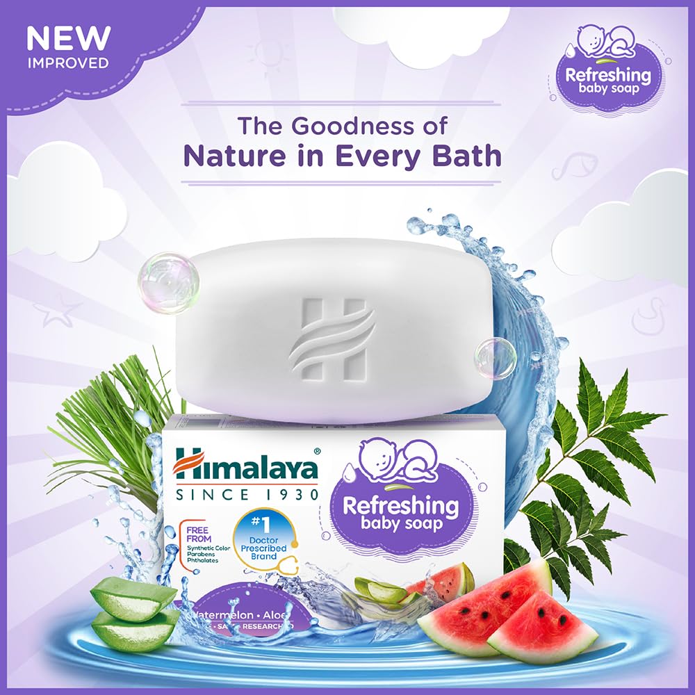 Himalaya Refreshing Baby Soap 125g