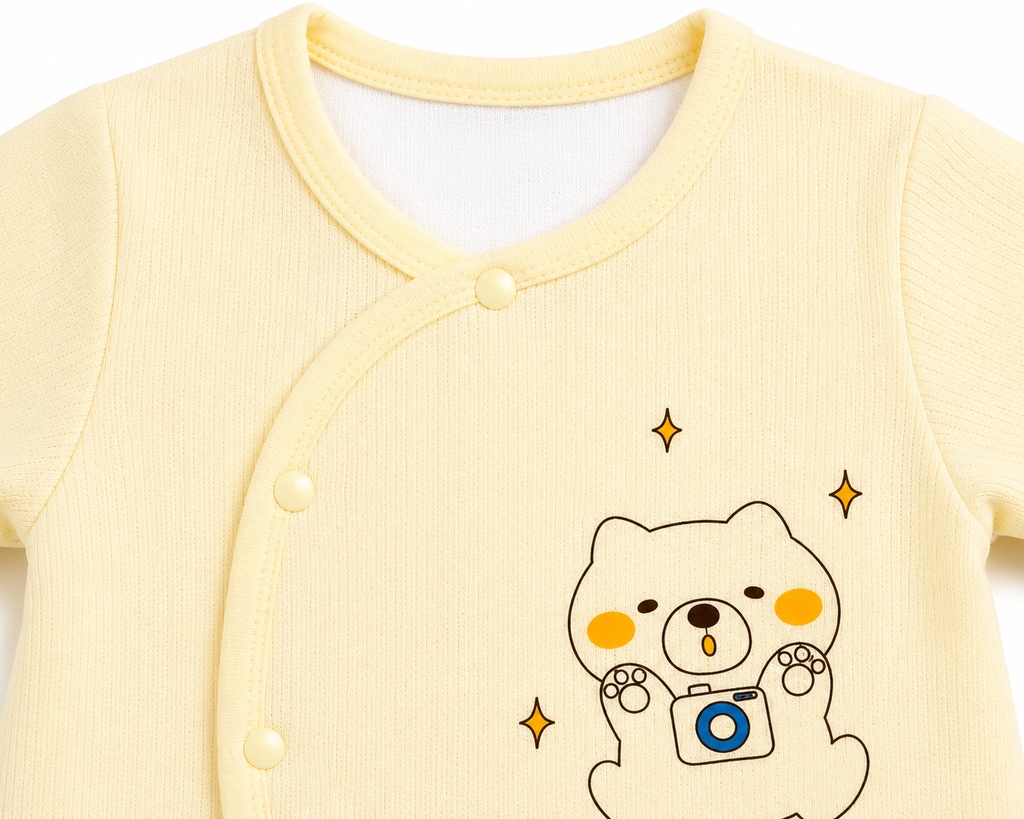 Premium Baby Romper (0–3 Months)