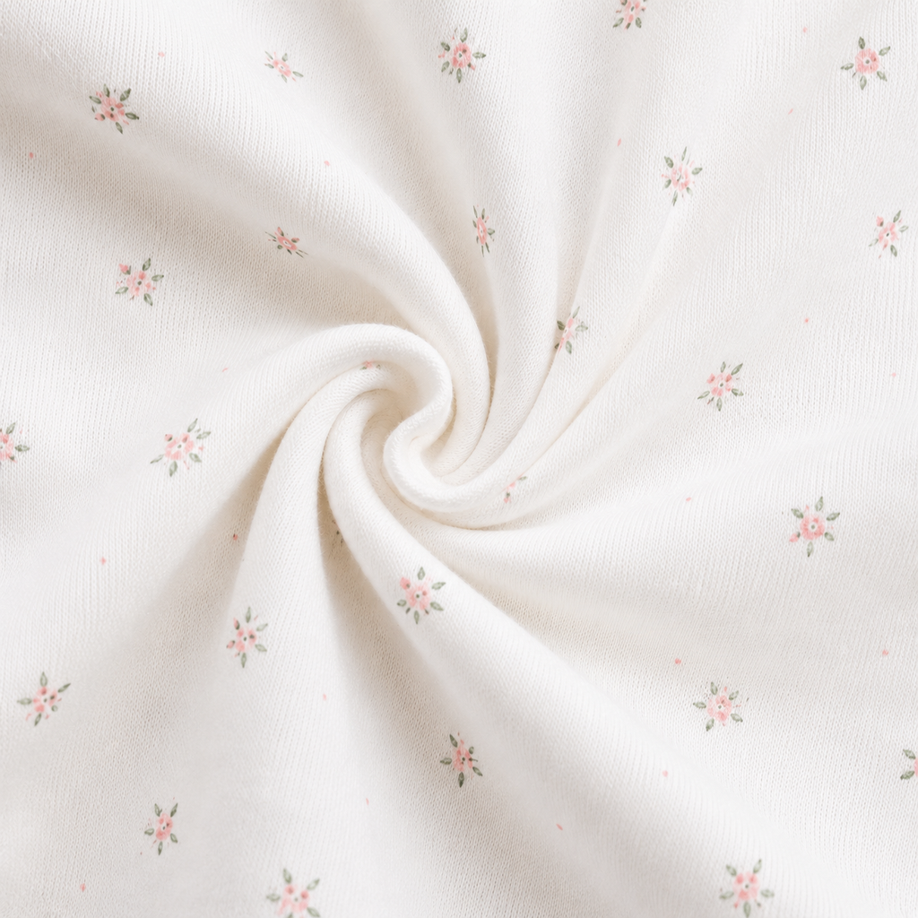 Baby Sleeveless Floral Onesie  –( 0-3 Months)