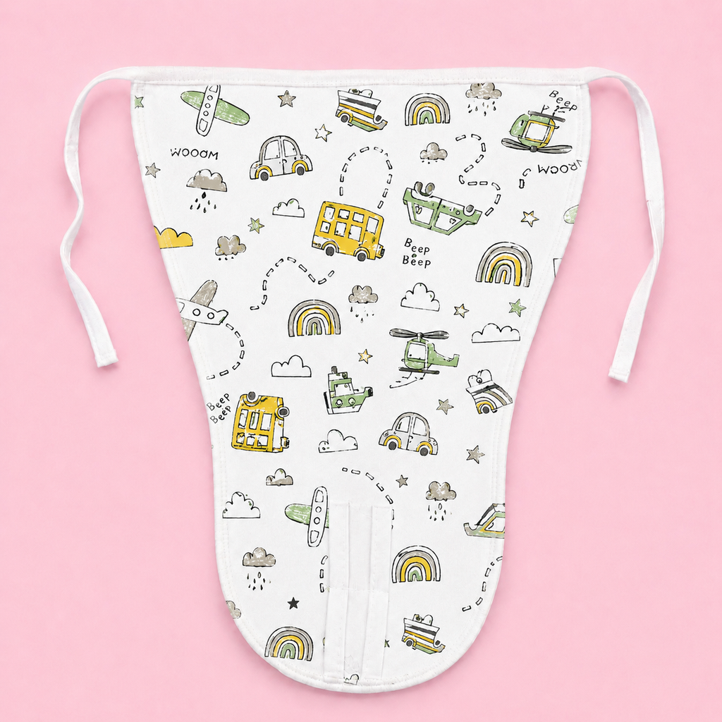Muslin Nappies | Tie - up | Vehicle