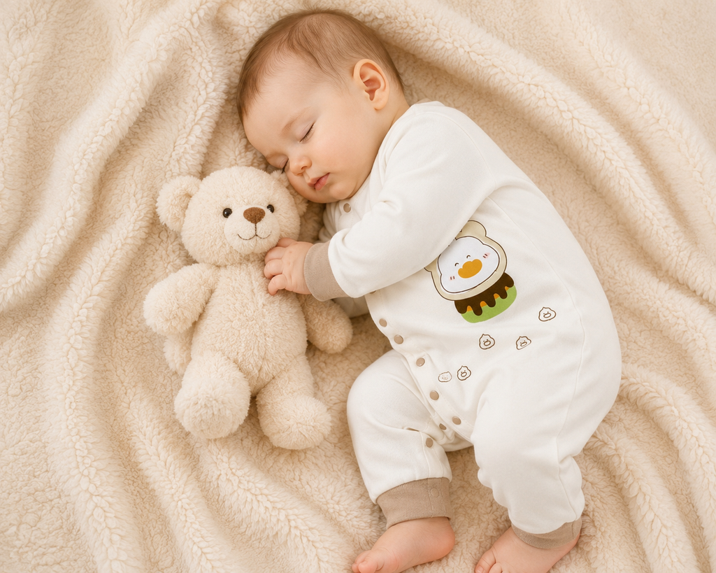 Premium Baby Romper (0–3 Months)