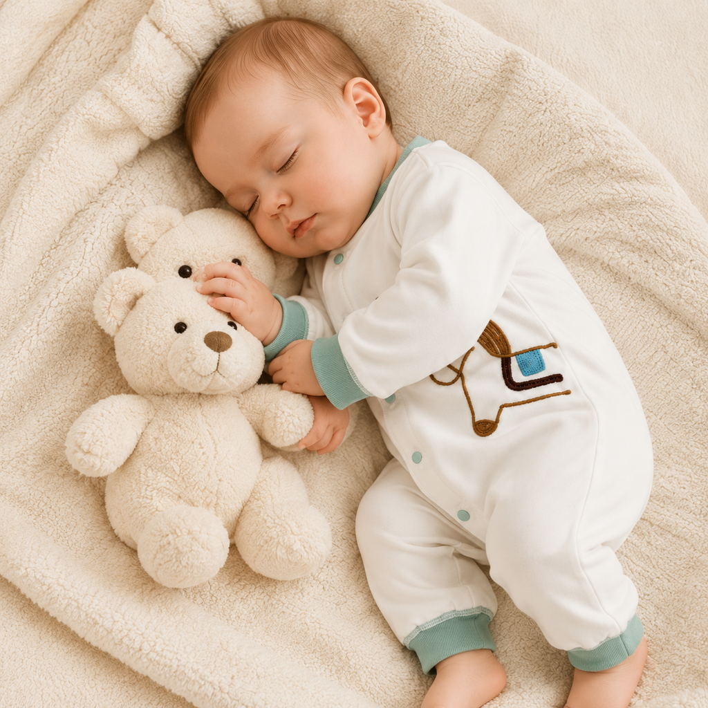 Premium Baby Romper (0–3 Months)