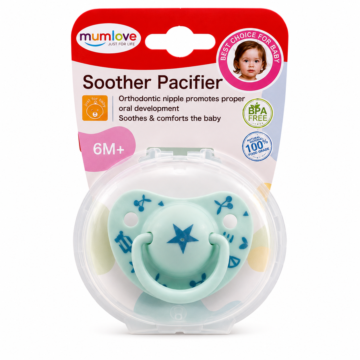 Baby Soother Pacifier (6M+)