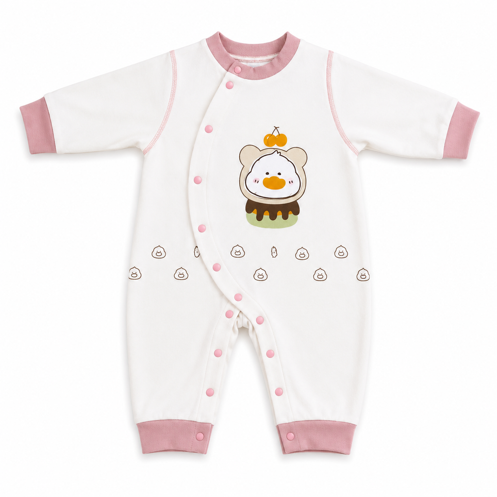 Premium Baby Romper (0–3 Months)