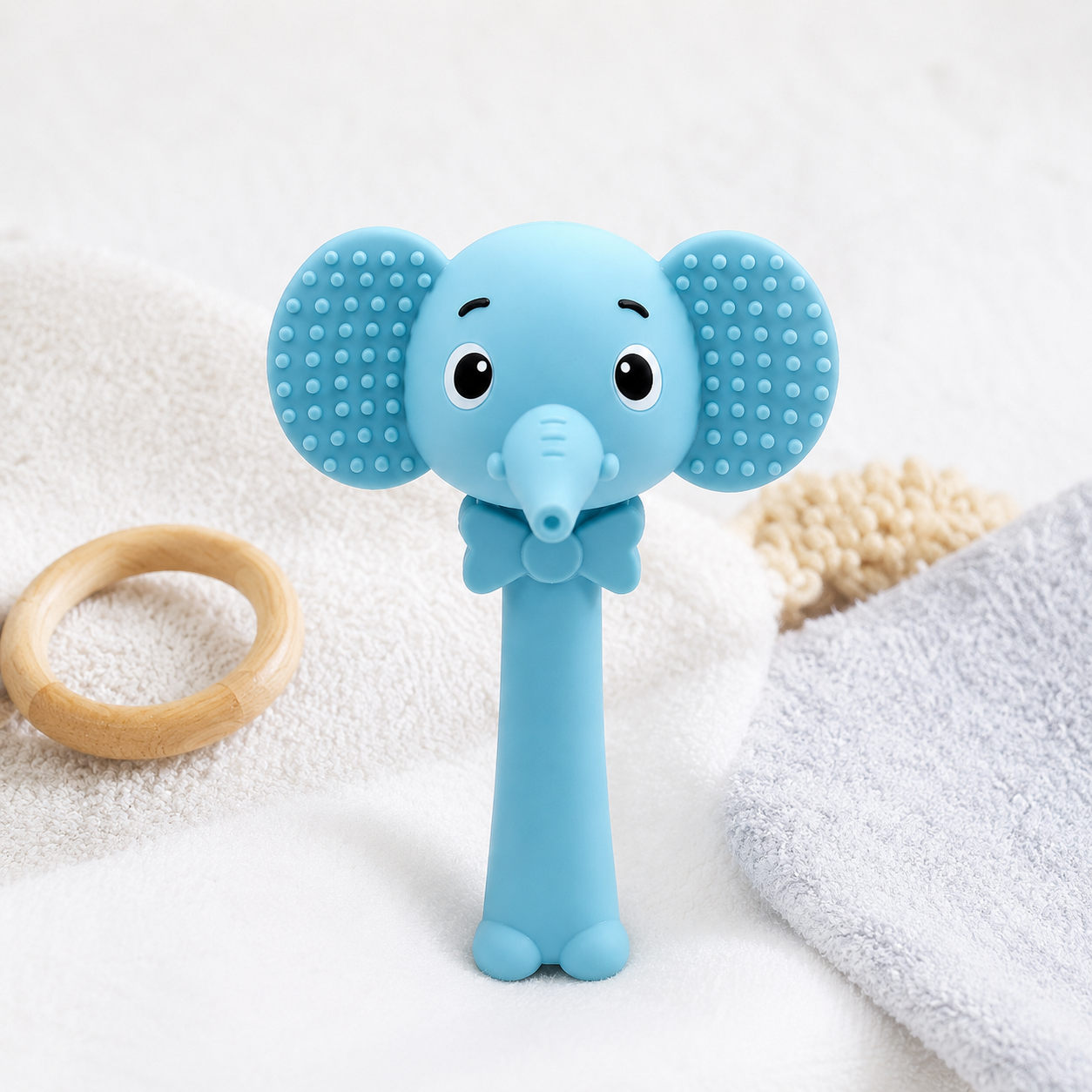 Silicone Rattle Teether for Babies