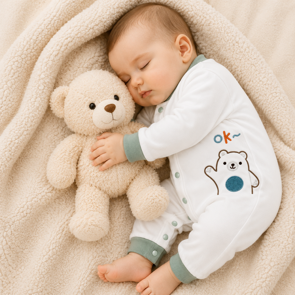 Premium Baby Romper (0–3 Months)