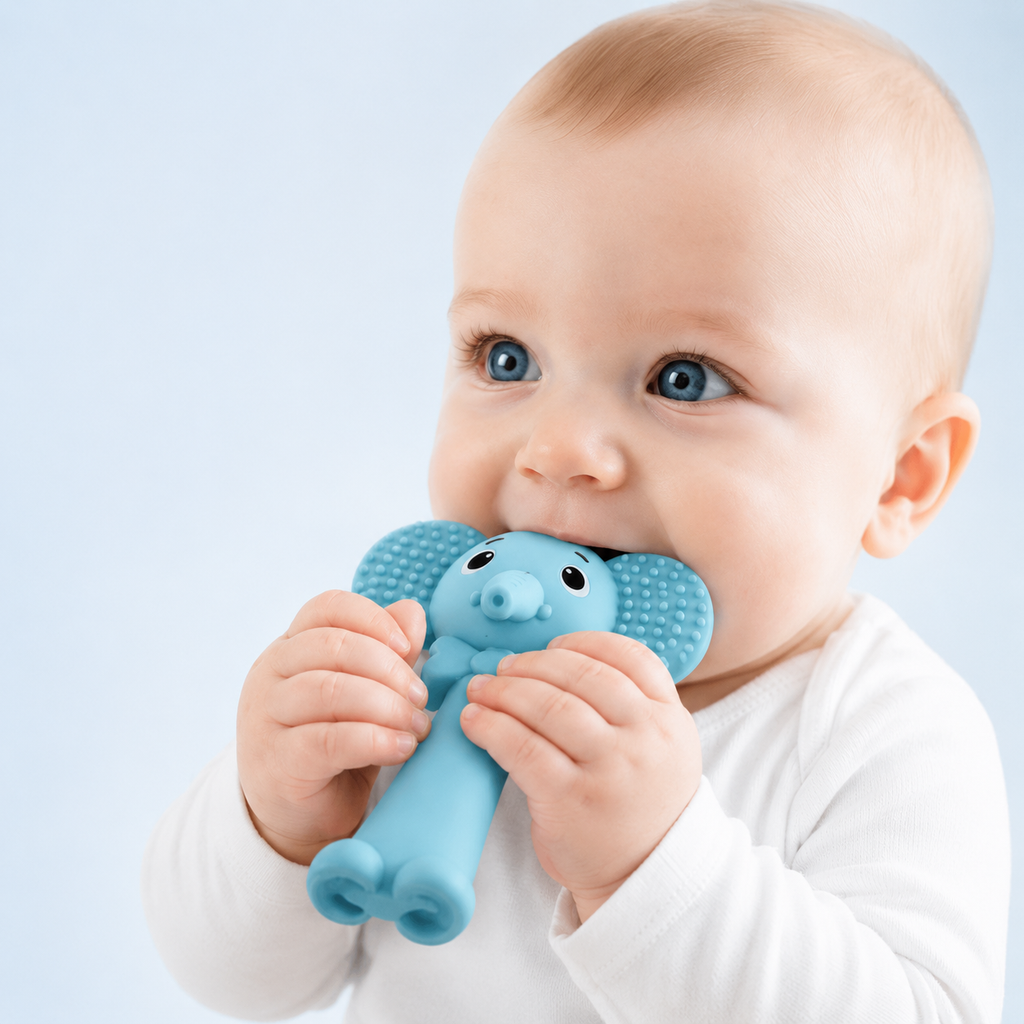 Silicone Rattle Teether for Babies