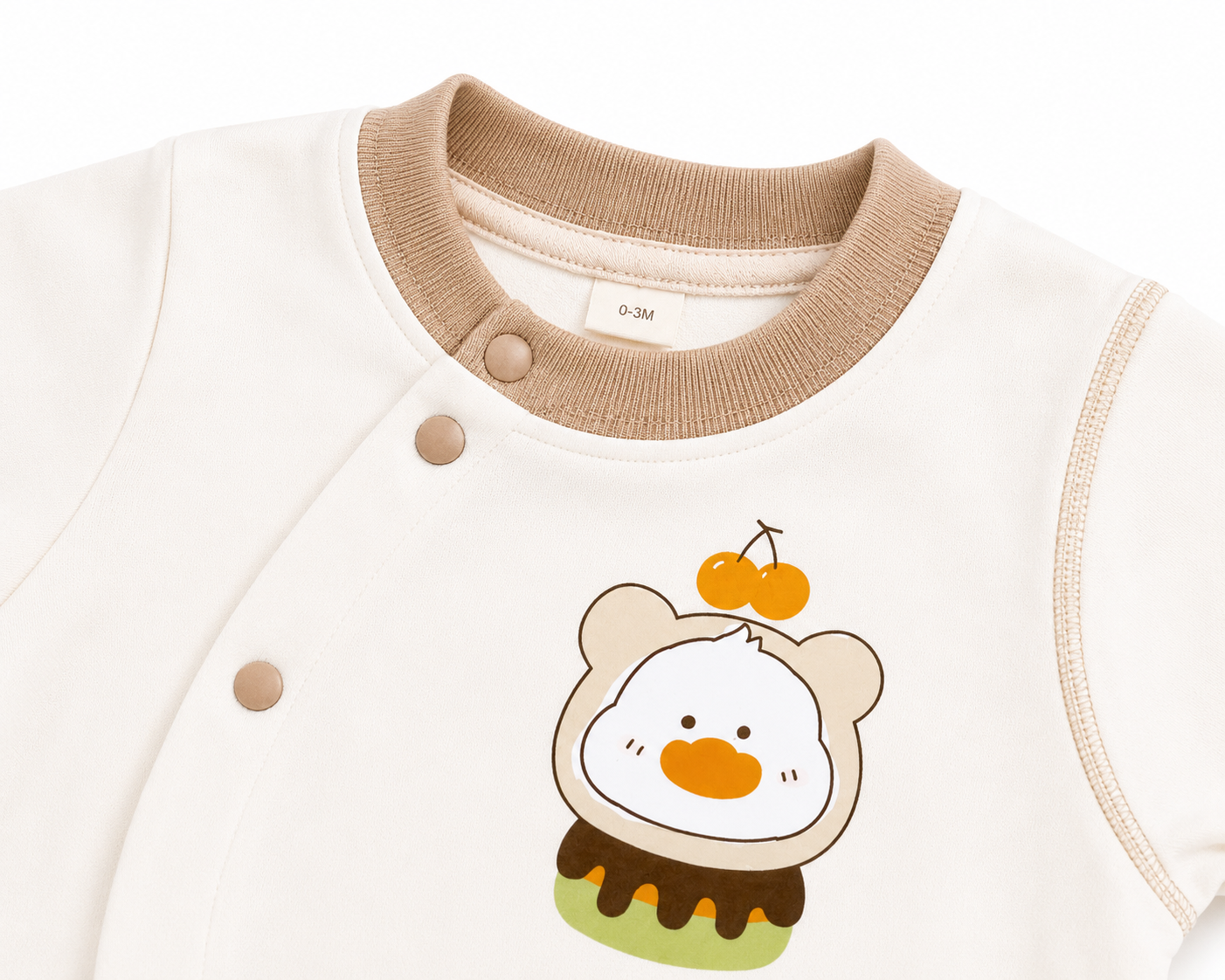 Premium Baby Romper (0–3 Months)