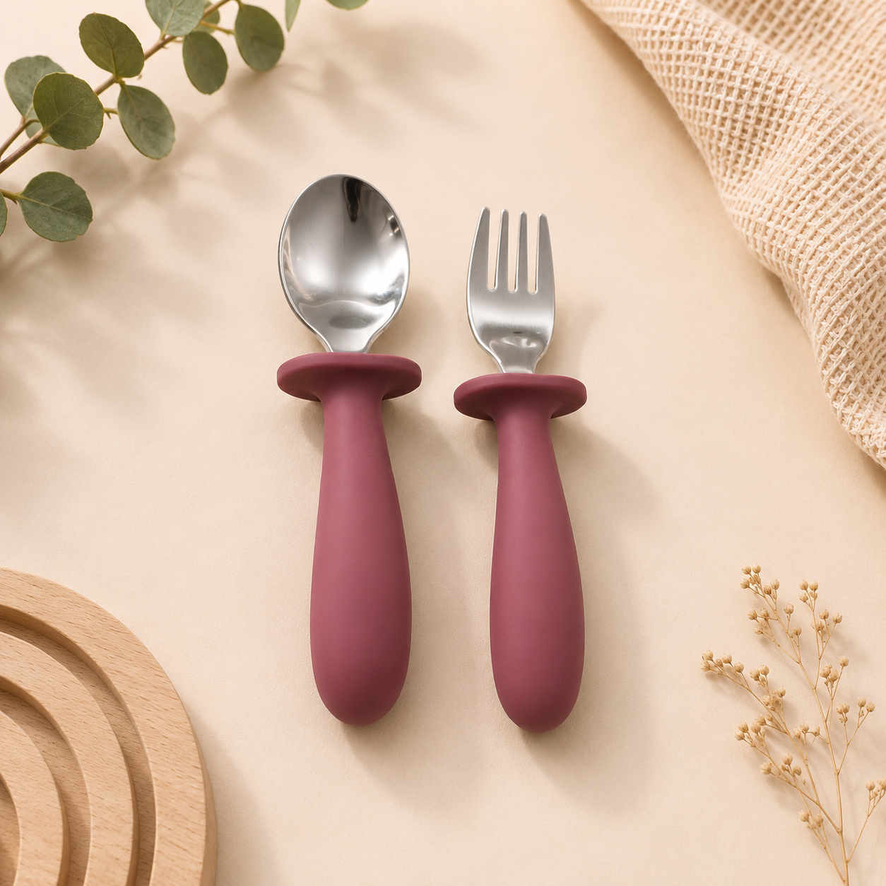 Premium Stainless Steel Feeding Set