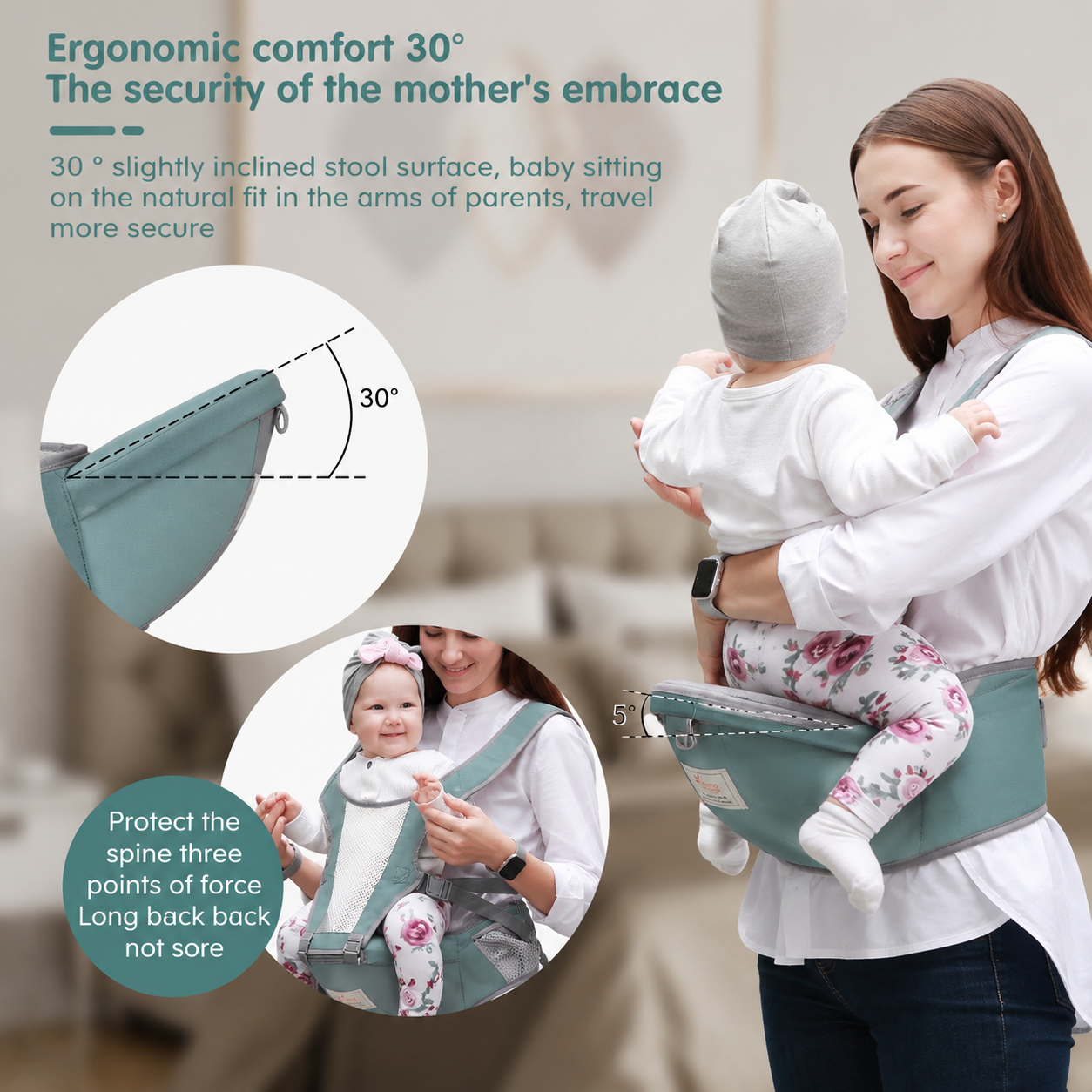 Baby Hip Seat Carrier