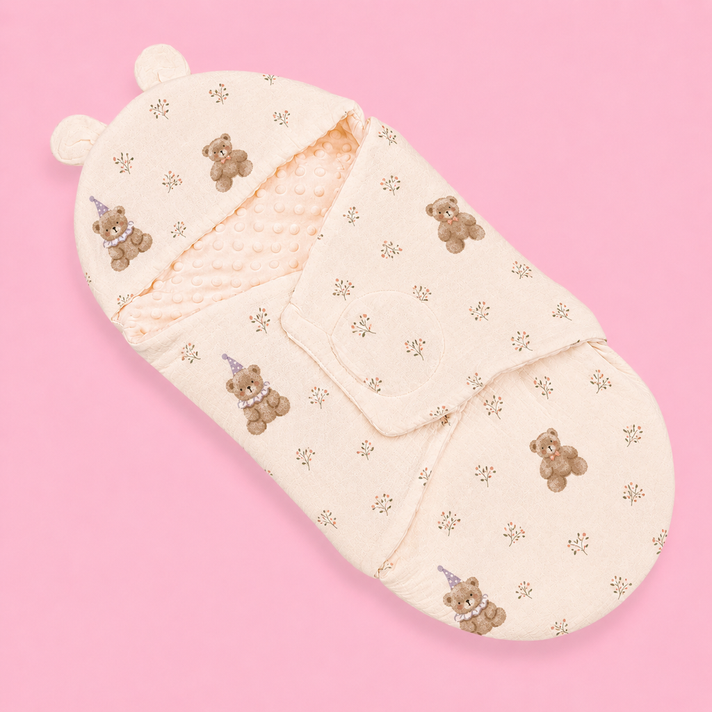 Premium Baby Swaddle Wrapper | Leaf