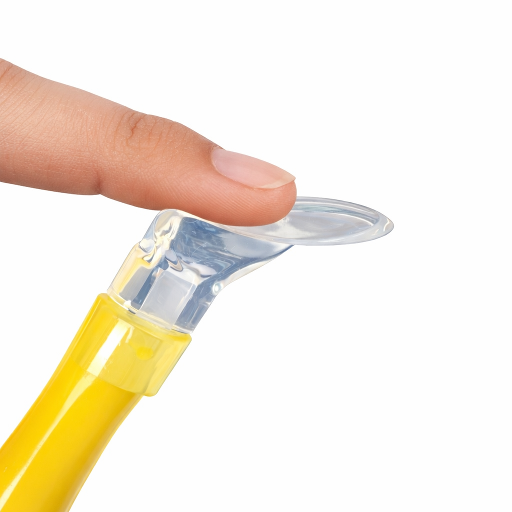 Baby Soft Silicone Feeding Spoon – Gentle Weaning Spoon