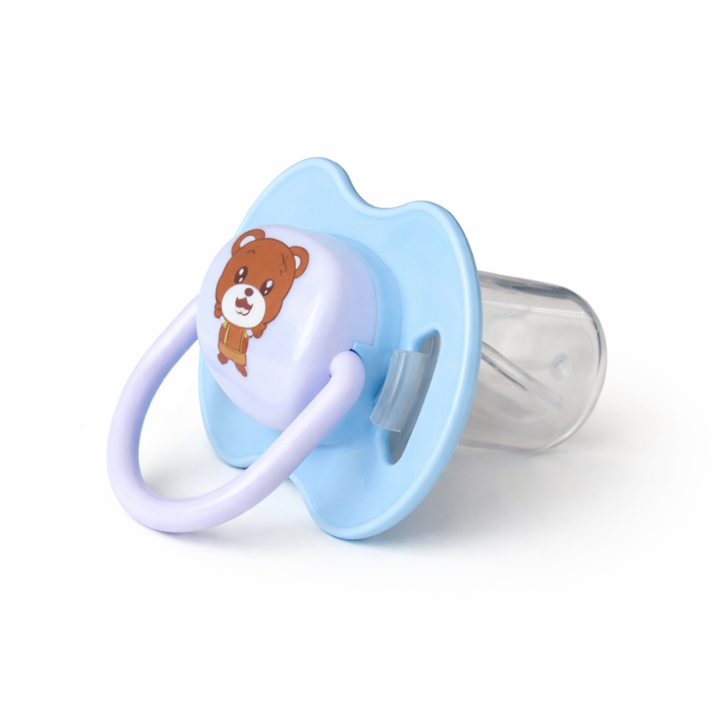 Baby Silicone Pacifier with Ring Handle