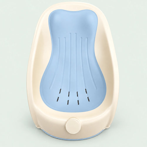 Baby Bathtub with Bath Support|Blue|