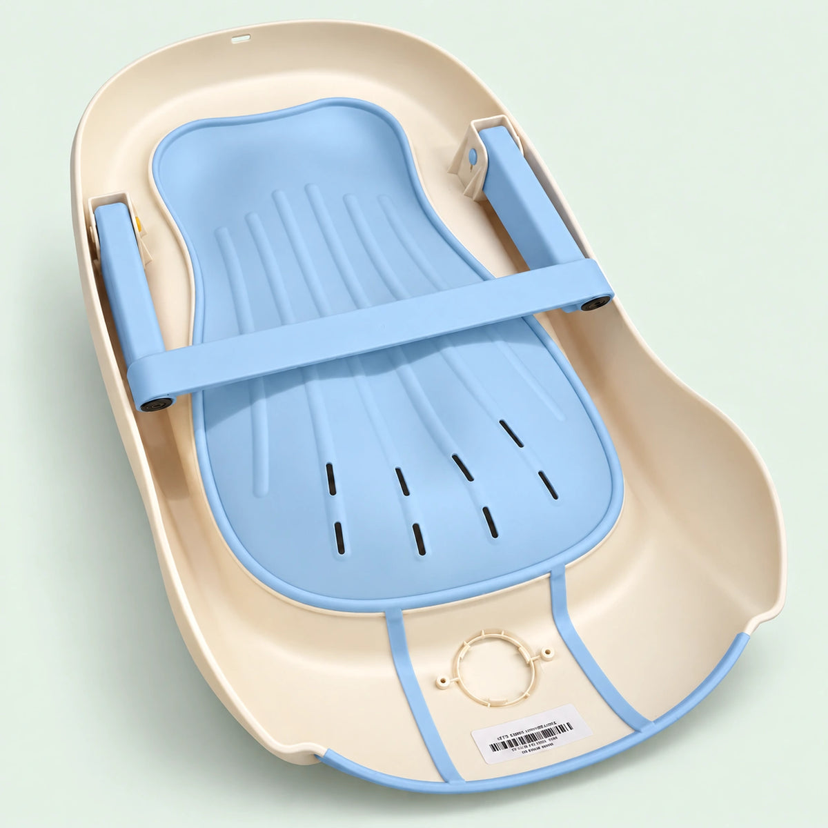 Baby Bathtub with Bath Support|Blue|