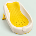 Baby Bathtub with Bath Support|Yellow|