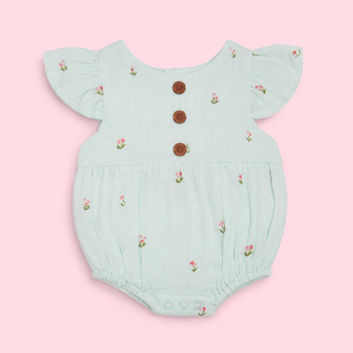 Baby Girl Floral Onesie| 0-3 Months | Onesie