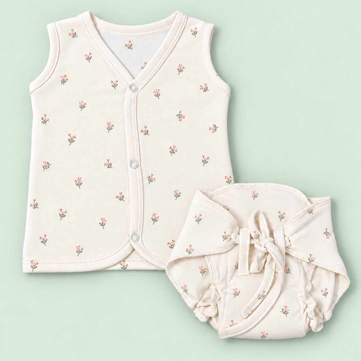 Newborn Jabala & Nappy Set|Organic Cotton|
