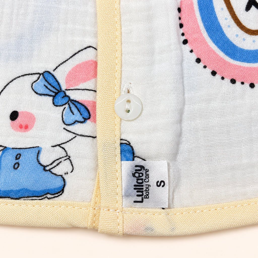 Muslin Sleeveless Baby Jabala