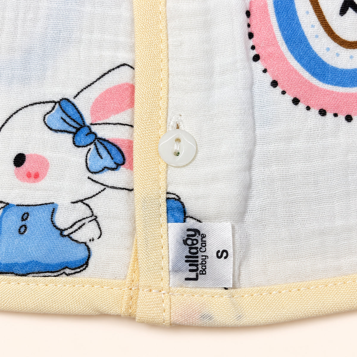 Muslin Sleeveless Baby Jabala