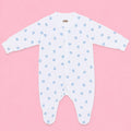 Baby Button Sleepsuit Bear| 0-3 Months | Romper